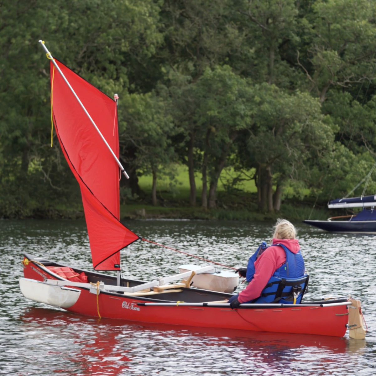 Canoe Sailing, fast, accessible exhilarating and great fun